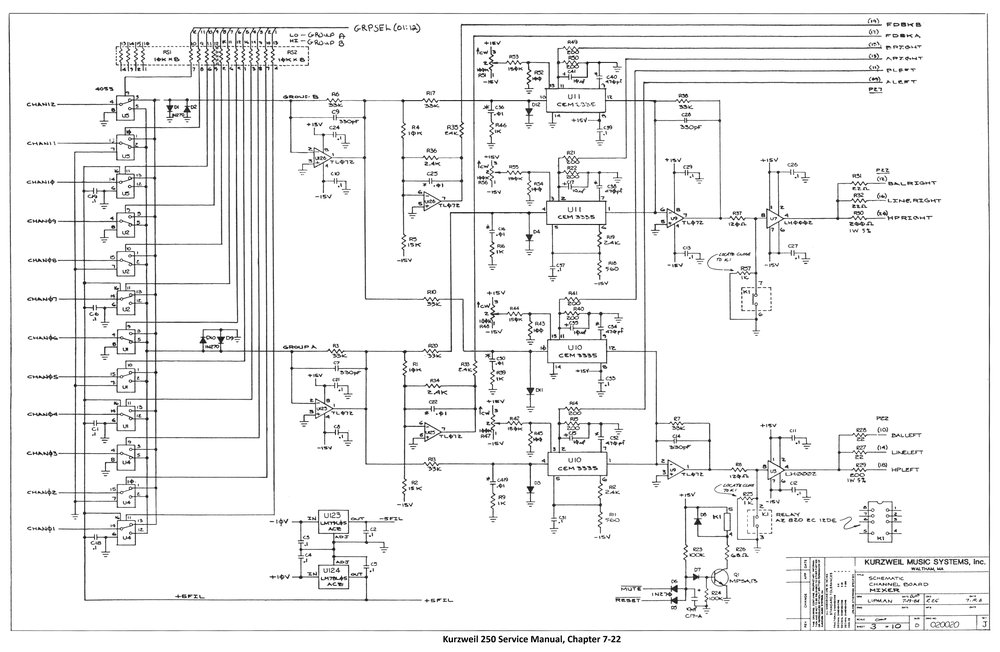 Schematic Channel Board, 10 sheets - Sheet 3
